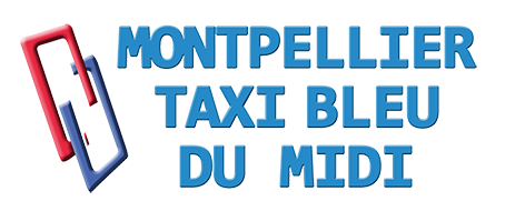 logo taxi bleu du midi